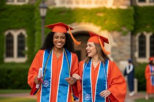 graduating female students